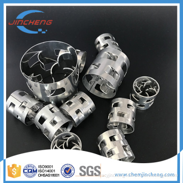 SS304 Metal Pall Ring Stainless Steel Pall Ring Metal Random Tower Packing for Cooling Tower Ceramic Plastic